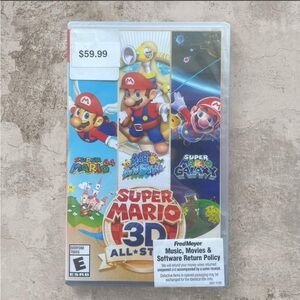 super mario 3D all-stars game